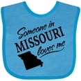 thumbnail image 3 of Inktastic Someone in Missouri Loves Me Boys or Girls Baby Bib, 3 of 4