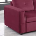 thumbnail image 6 of 9 PCS Corduroy Flexible Combination Sectional Sofa Olive, 6 of 10
