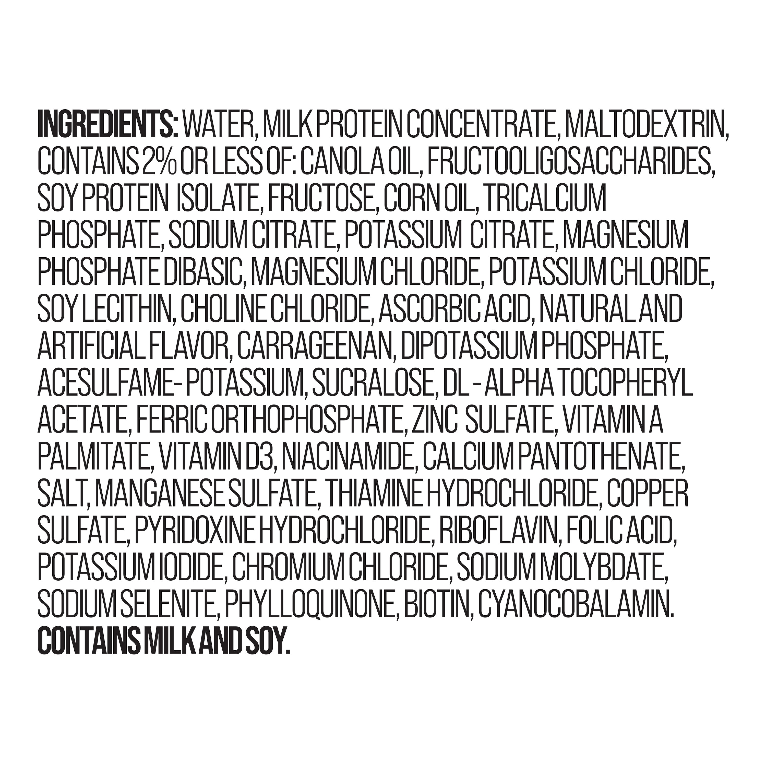 Equate Reduced Sugar Formula Nutritional Shake, Vanilla, 8 fl oz, 6 Count