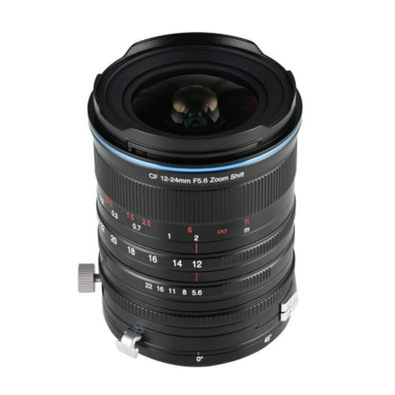 Laowa 12-24mm APS-C F5.6 Wide Angle Zoom Shift CF Lens with 7mm Shift Capability for Mirrorless Camera (Black, Nikon Z Mount)