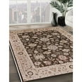 thumbnail image 3 of Ahgly Company Machine Washable Indoor Rectangle Industrial Modern Sepia Brown Area Rugs, 5' x 8', 3 of 7