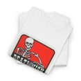 thumbnail image 3 of Benny Boys Skeleton Deathwish 2000s Skateboard Vintage Classic TShirt Print - White / 3XL, 3 of 5