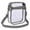 G, variant on Clear PVC Chest Bag for Stadium Events Travel and Security - Adjustable Crossbody Shoulder Bag with Front Pocket for Phone Keys and Essentials