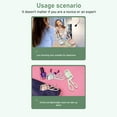 thumbnail image 3 of Heated Eyelash Curler Efficient Quick Pre Heat USB Rechargeable Electric Curling Tool  Lashes Makeup, 3 of 7