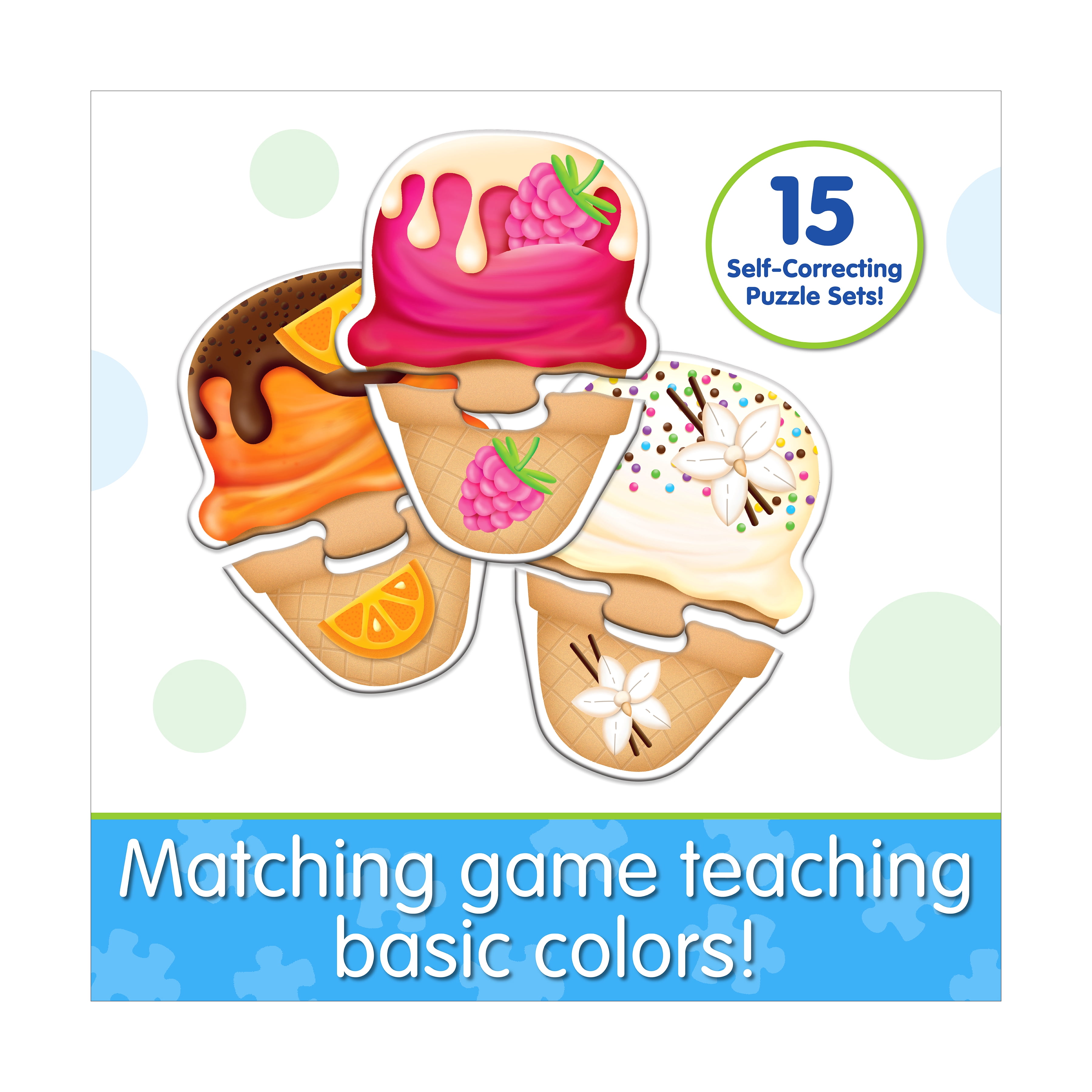 The Learning Journey My First Match It! - Ice Cream Colors