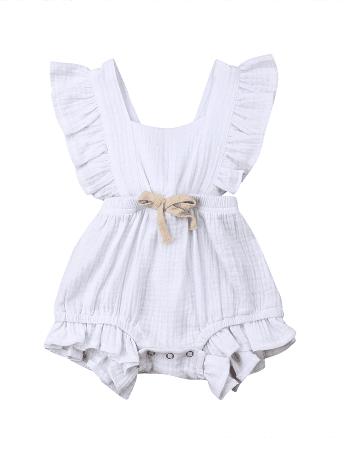 baby girl ruffle rompers