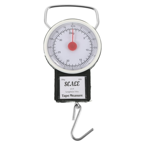 Amosfun Hanging Luggage Scale Luggage Scale Iron High Precision Weighing 1Pack