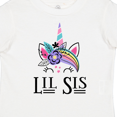 thumbnail image 4 of Inktastic Little Sister Unicorn Lil Sis Girls Toddler T-Shirt, 4 of 5
