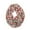 Owl Pink, variant on ® Lightweight Forest Animal Infinity Scarf, Fox, Owl, Moose Print Scarf, Owl Sky Blue