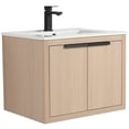 thumbnail image 2 of Fine Fixtures Kingsford Vanity 24" Wide With Doors - White Oak- Sink Included, 2 of 10