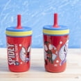 thumbnail image 2 of Set de 3 Vasos Zak Designs Spidey de Plástico y Acero Inoxidable 450 ml, 2 of 9