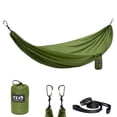 thumbnail image 1 of ENO TravelNest Hamaca y correas combinadas – Hamaca portátil para senderismo y camping con correas incluidas – Hamaca de viaje para camping, senderismo, mochilero, un festival o la playa – Musgo, 1 of 5