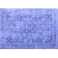 thumbnail image 1 of Ahgly Company Indoor Rectangle Abstract Blue Contemporary Area Rugs, 6' x 9', 1 of 4