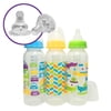 (4 pack) (4 Pack) Parent's Choice BPA Free Baby Bottle - 9 oz (1 Bottle, Colors may vary)