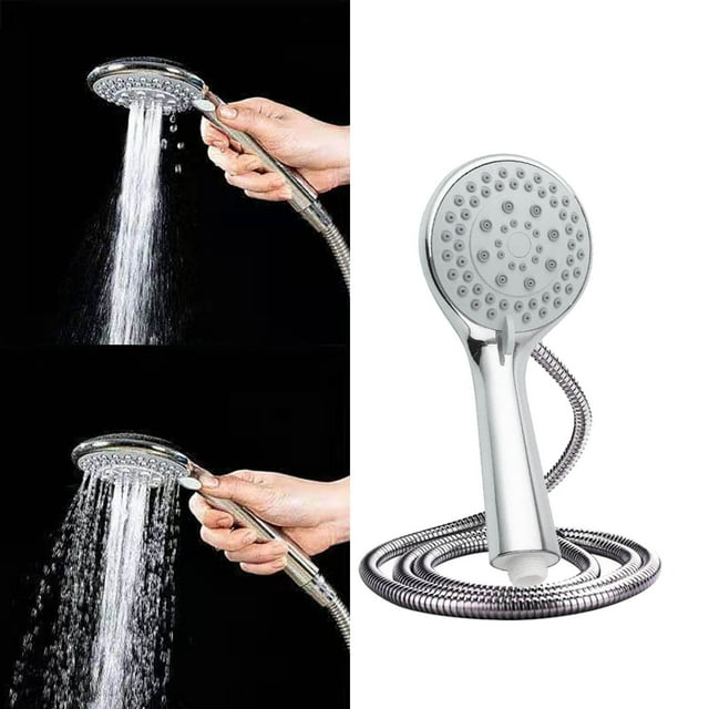 Ensemble de Douche Suralimenté Douche Douche Douche Douche Tête de Douche Tuyau pour Usage Domestique Tête de Douche à Main et Tuyau de Remplacement Tête de Douche Haut-Parleur Sans Fil Tête de Douche avec Tuyau de 6 Pieds