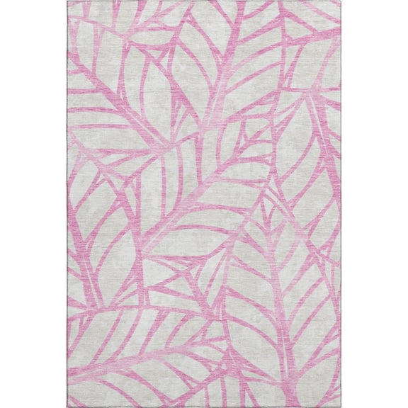Dalyn Rugs Premium Machine Washable Mayfield AMF741 Pink 3' x 5' Rug