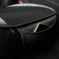 thumbnail image 6 of Luxury PU Leather Front Pair Car Seat Covers Protectors with Bling Bling Crystal Rhinestones for Women Girls, Universal Fit 95% of Cars, 6 of 9