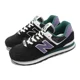 thumbnail image 1 of New Balance 574 NB Black Purple Green Men Casual Lifestyle Shoes U574LV2-D, 1 of 6