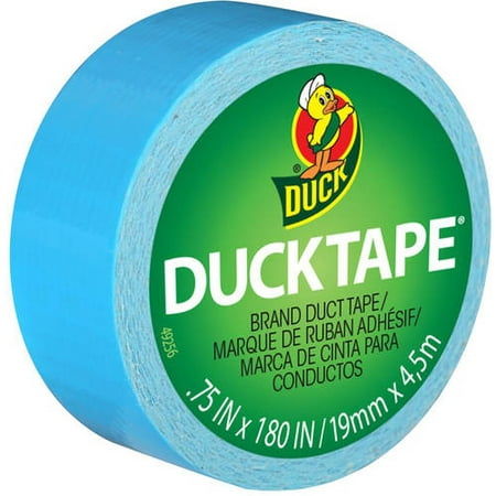 Duck Brand Electric Blue Mini Duct Tape, 15 Ft.