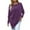 Purple01, variant on ylioge Plus Size Tops for Women, Ladies Fall Oversized Shirts Casual Loose Solid Color Long Sleeve Irregular Hem Crewneck Sweatshirts Blouses