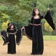 thumbnail image 4 of Disfraz Medieval Retro Palacio De Bruja De Vampiro De Halloween cos Niños Adulto Padre E Hijo, 4 of 4
