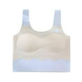 thumbnail image 2 of ATOGUTA Training Bras for Girls Seamless Teen Girl Bras Soft Light Sport Bras Fixed Pads Invisible Teen Bras 12-15, 2 of 5