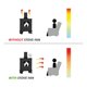 thumbnail image 3 of Ventilador de estufa con 7 aspas ventiladores de chimenea autoalimentados ANGGREK  Otros, 3 of 8