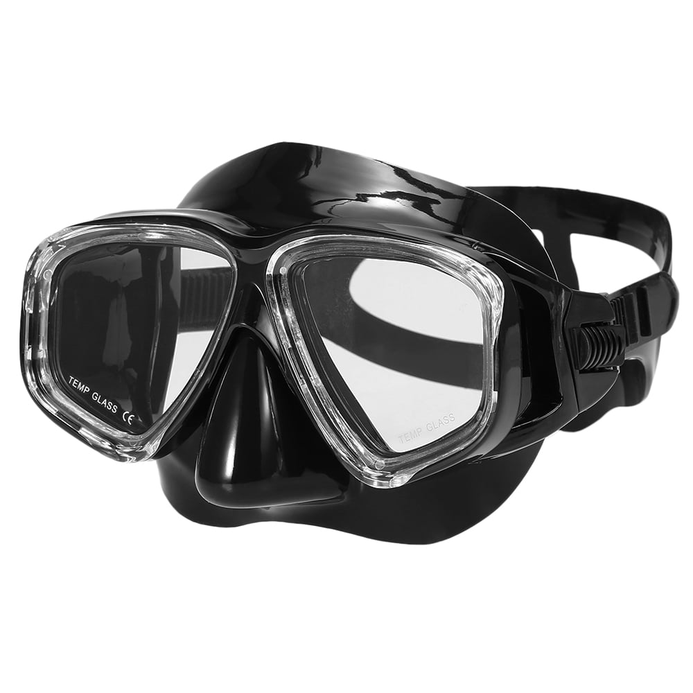 Adultes Masque Apnée Anti-buée Plongée Tuba Plongée Masque De Natation En  Verre Trempé Lentille Lunettes pour Hommes Femmes