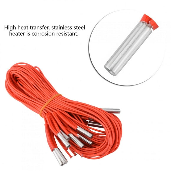 Ceramic Heater, 12V 40W Professional 3d Printer Heater 304 Stainless Steel For Molds Dies For Hot Plates Platens