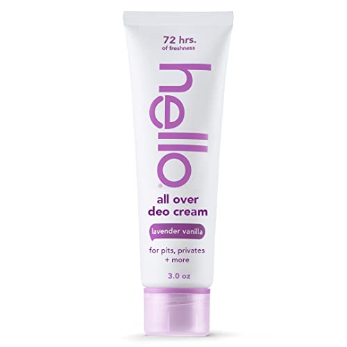 hello All Over Lavender Vanilla Deodorant Cream, Aluminum Free