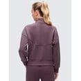 thumbnail image 2 of CRZ YOGA SoftAura Half Zip Sweatshirt for Women Long Sleeve Pullover Workout Casual Tops with Pocket, 2 of 3