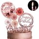thumbnail image 1 of Decoración para tarta de cumpleaños de oro rosa, 7 piezas, decoración para tartas, decoración de feliz cumpleaños, decoración de feliz cumpleaños para niñas, mujeres, niños y hombres, 1 of 5