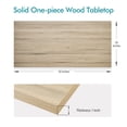 thumbnail image 4 of Kaboon 42x20 inch Universal Table Top, 1 inch Thick, Oak, 4 of 6