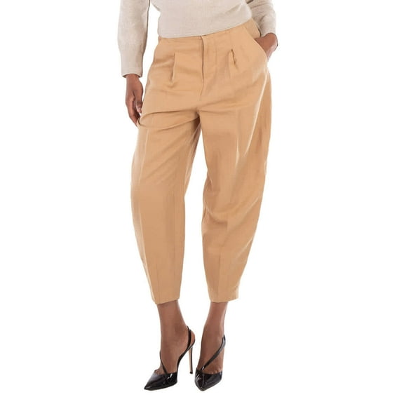 Polo Ralph Lauren Silk Blend Tapered Pants, Size 4