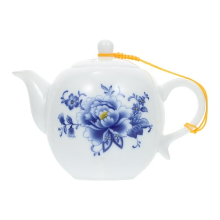 

1Pc Delicate Teapot Home Teaware Exquisite Tea Kettle Heat-resistant Teapot (Assorted Color)