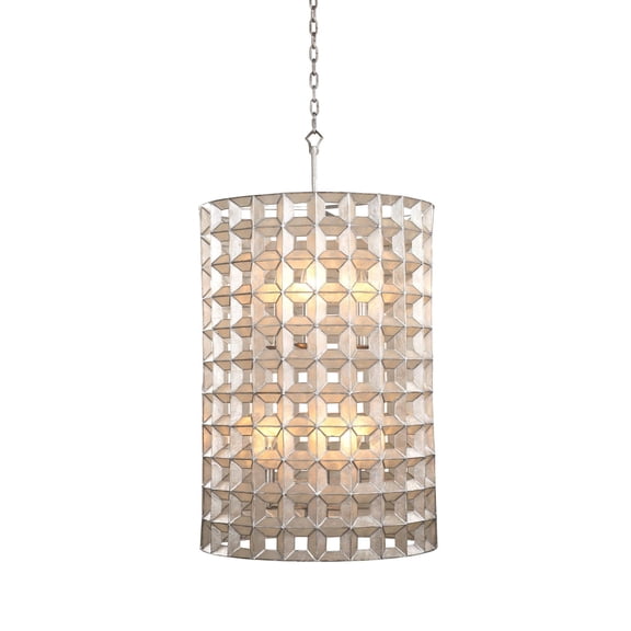 Kalco 509150 Prado 6 Light 20" Wide Pendant - Silver