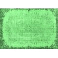 thumbnail image 1 of Ahgly Company Indoor Rectangle Persian Emerald Green Traditional Area Rugs, 7' x 10', 1 of 4