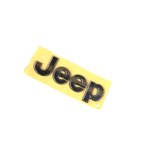 MOPAR 68292513AB 2018-2024 Jeep Front Fender Black Nameplate