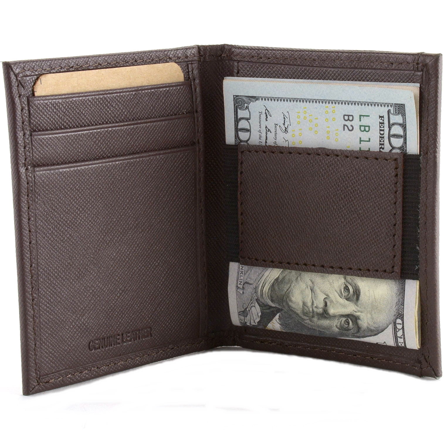 Cash Clip Wallet Mens : Aliexpress.com : Buy Handmade Leather Money ...