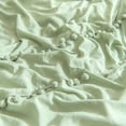 thumbnail image 6 of Move Over Sage Green Bedding Set Pom Poms Duvet Cover Set King Soft Washed Microfiber Three Layer Pom Poms Pattern No Filling, 6 of 8