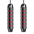 thumbnail image 2 of TheFound Women Men Weighted Skipping Rope Workout Adjustable Speed Jump Rope, 2 of 5