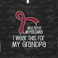 thumbnail image 4 of Inktastic Multiple Myeloma Awareness Grandpa Women's T-Shirt, 4 of 5