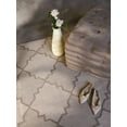 thumbnail image 4 of Furnish My Place Outdoor Trellis Diamond Rug - 5 ft. 3 in. x 7 ft. 6 in., Dove, 4 of 6