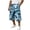 Blue, variant on Men's Camo Cargo Shorts Loose - Plaid Camouflage Work Shorts with Pockets, Knee-Length Casual for Outdoor & Work,Blue S