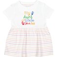 thumbnail image 3 of Inktastic My Aunt and Uncle Love Me Girls Baby Dress, 3 of 5