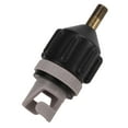 thumbnail image 1 of Air Pump Adapter, Lightweight Durable Easy Carry Valve Connector Easy Convert  for Inflatable Boats for River Rafts Black,Orange, 1 of 7