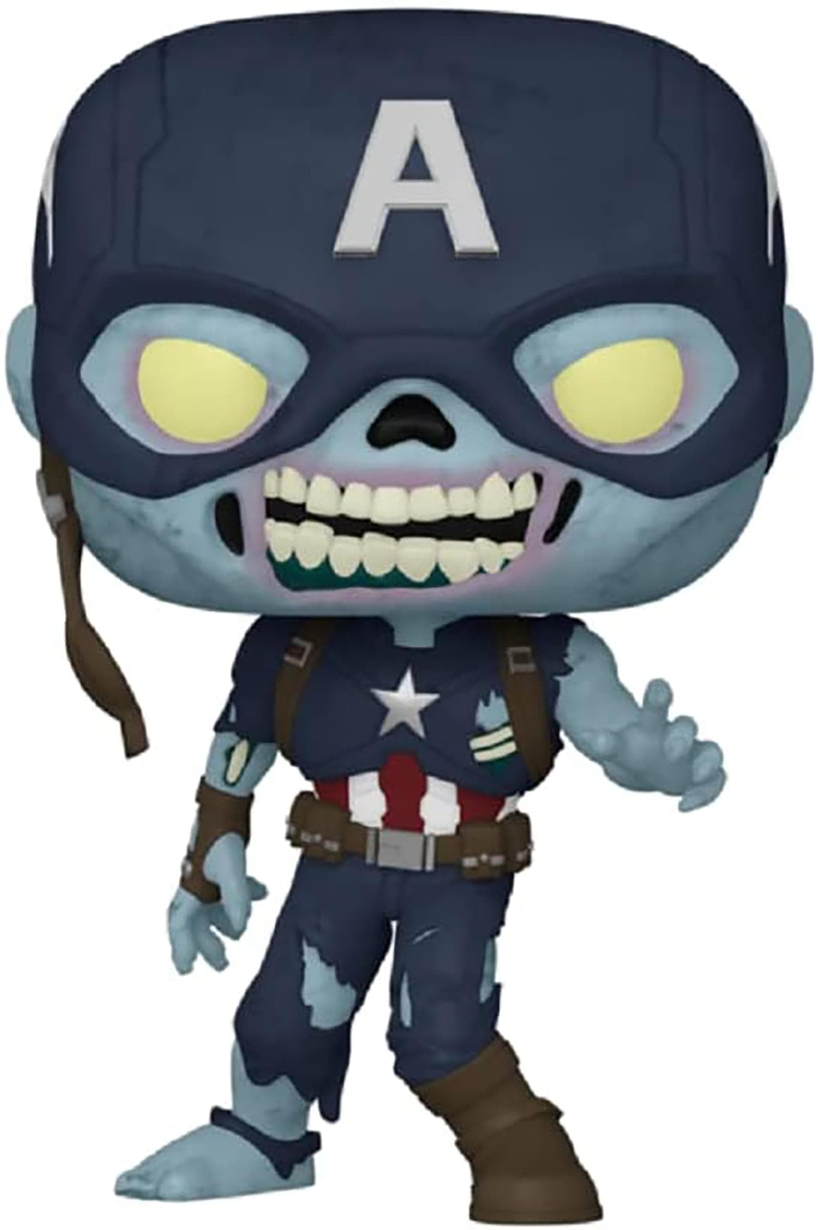 Funko Marvel What If...? Pop! Zombie Captain America #948 Exclusive -  
