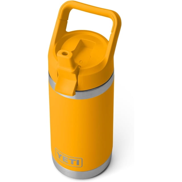 YETI Rambler Jr. 12 oz Kids Bottle, with Straw Cap, Beekeeper