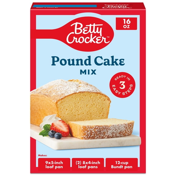 Betty Crocker Pound Cake Mix, 16 oz.