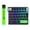 Black, variant on ATTACK SHARK M36 HE One-Handed Magnetic Switch Keyboard, 8,000Hz, 0.01 mm RT, 128K Scan Rate, Web Driver, Wired RGB Keypad, White
